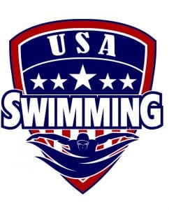 USA Swimming Team Graphic T-Shirt main vector design