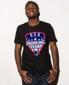 This is the main model photo for the USA Drinking Team