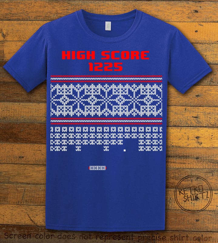 High Score Graphic T-Shirt - royal shirt design
