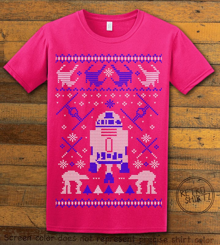 R2D2 Graphic T-Shirt - pink shirt design