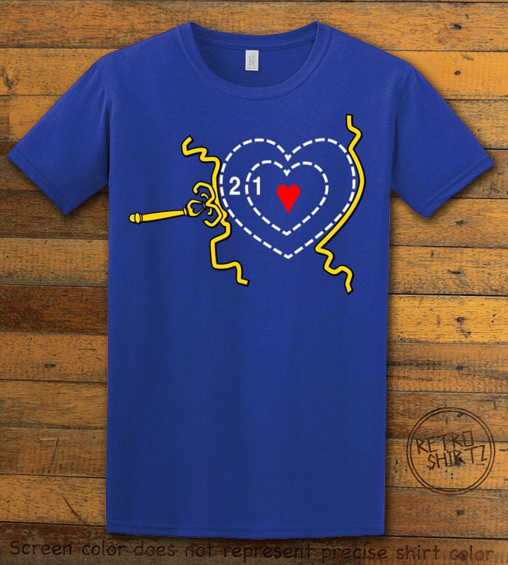 Grinch Heart Graphic T-Shirt - royal shirt design