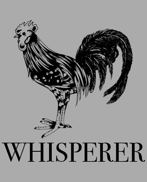 This is the main graphic design for the Pride Shirts: Cock Whisperer