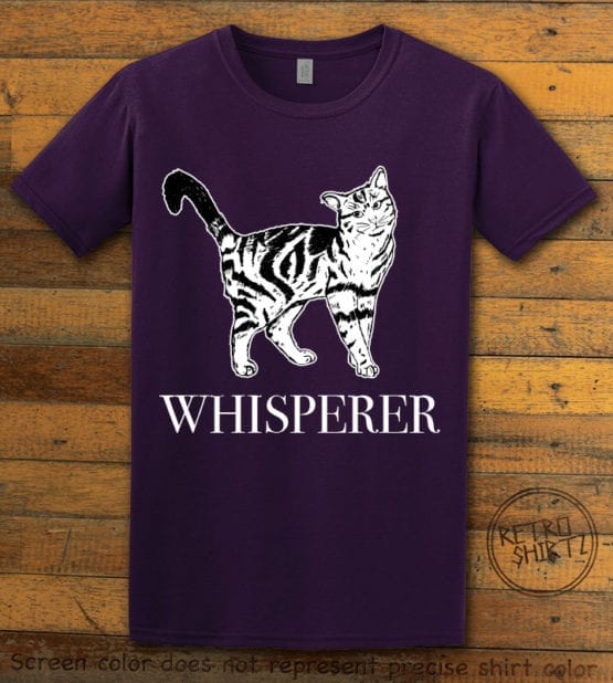 This is the main graphic design on a purple shirt for the Pride Shirts: Pussy Whisperer